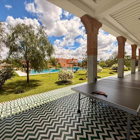 マラケシュ Domaine Bahiヴィラ エクステリア 写真