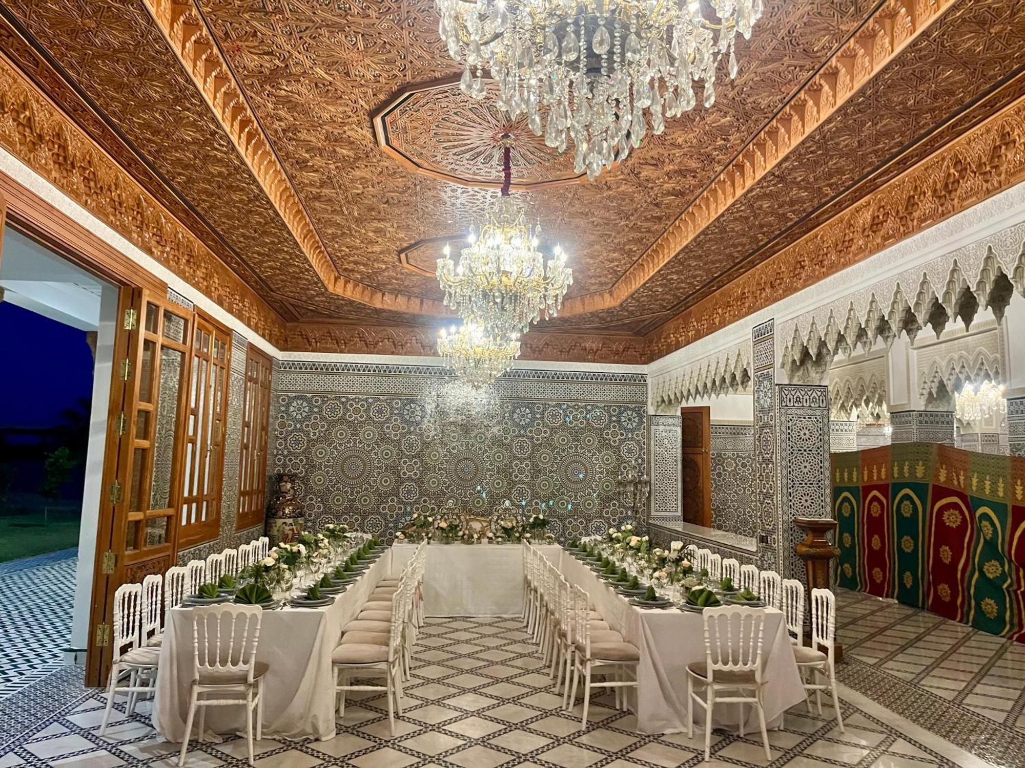 マラケシュ Domaine Bahiヴィラ エクステリア 写真