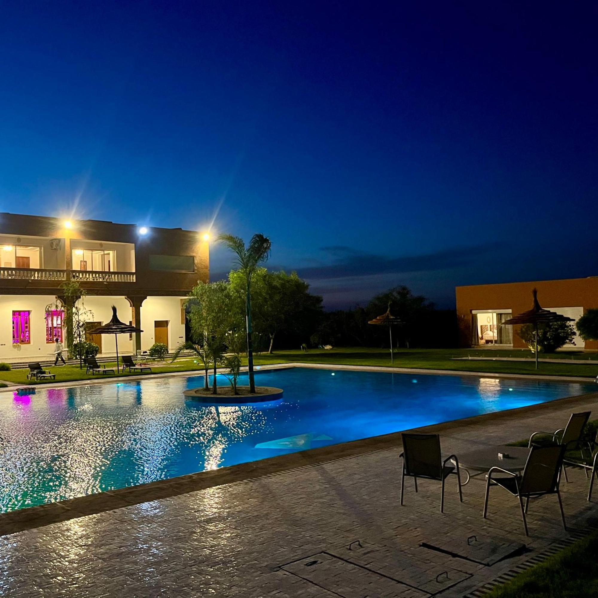 マラケシュ Domaine Bahiヴィラ エクステリア 写真