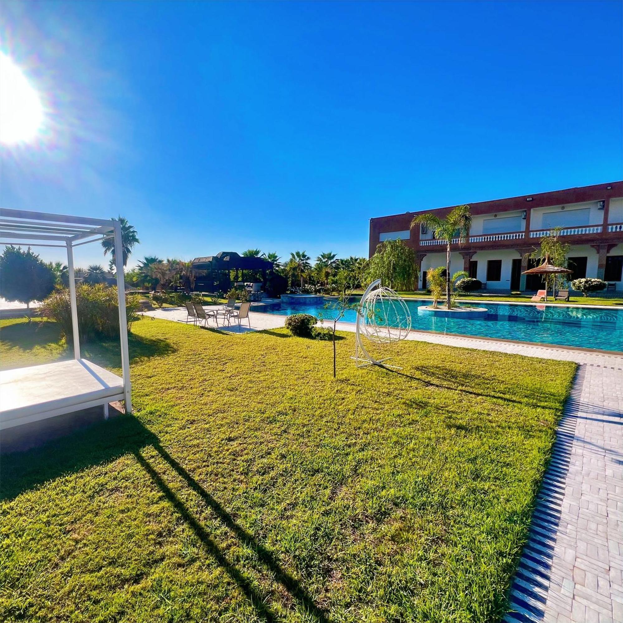 マラケシュ Domaine Bahiヴィラ エクステリア 写真