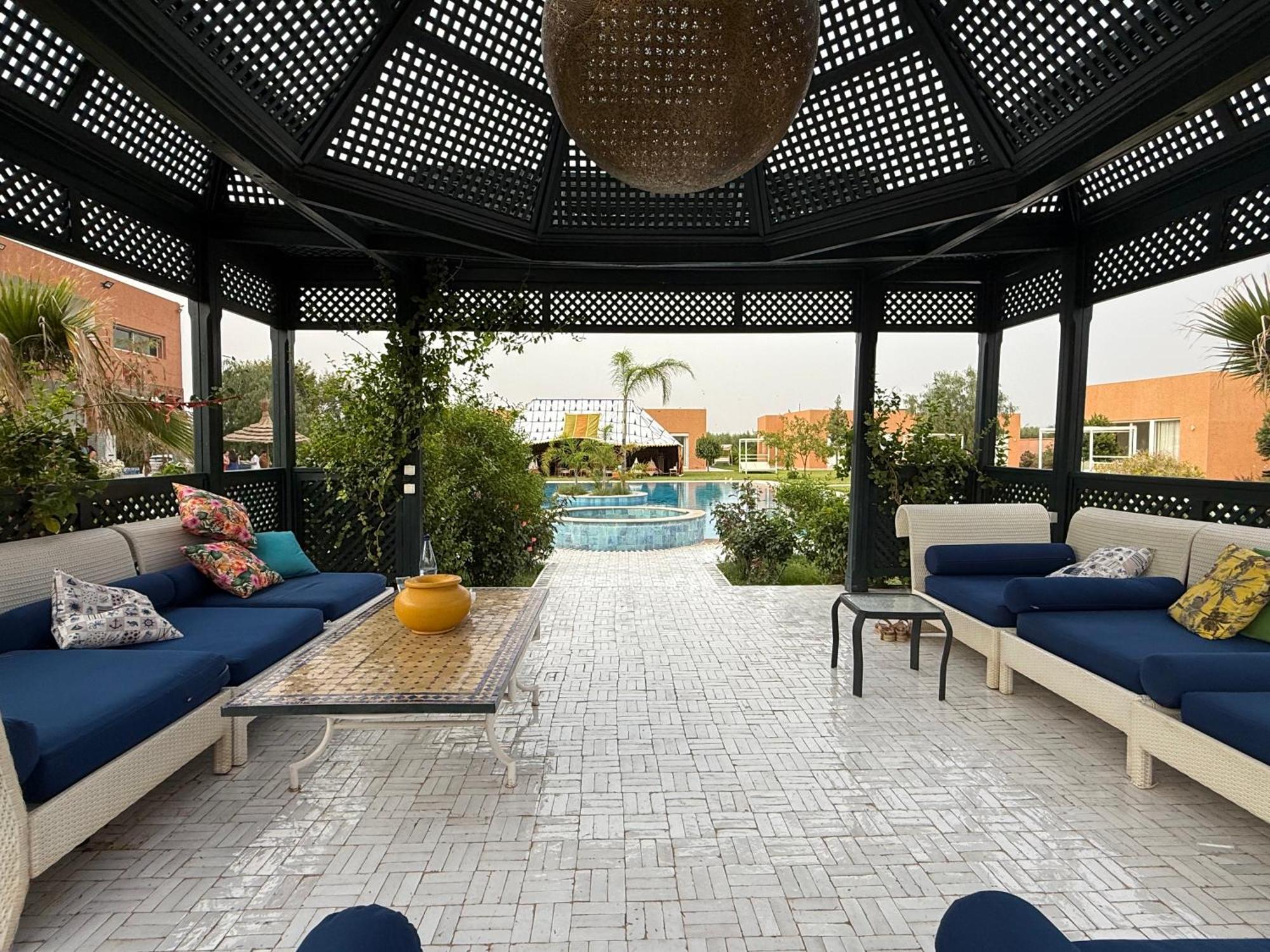 マラケシュ Domaine Bahiヴィラ エクステリア 写真